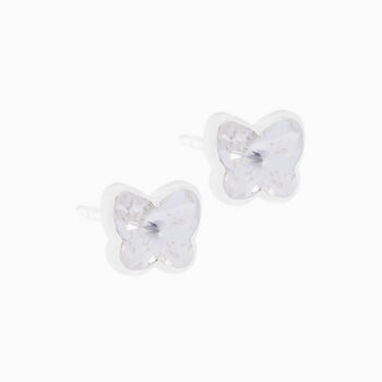 Medical Plastic 6mm Earrings